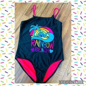 OP Black Rainbow Swimsuit (10/12)